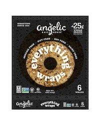 Bagel-Flavored Whole Grain Wraps