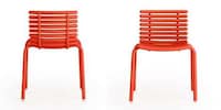 Playful Recycled Aluminum Chairs Image 3