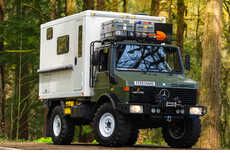 Ruggedly Modified Camping Trucks