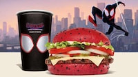 Comic-Themed QSR Burgers