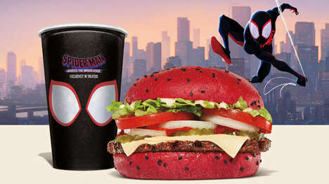 Comic-Themed QSR Burgers