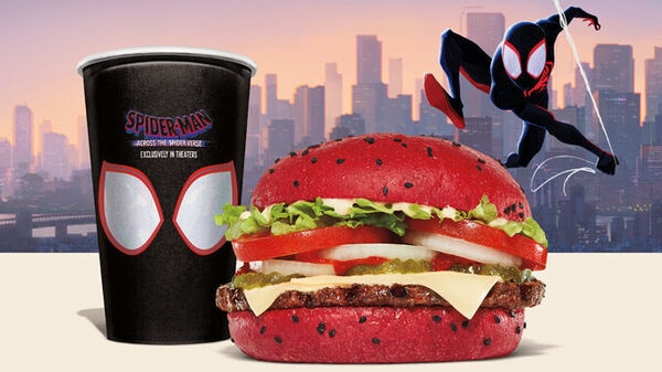 Comic-Themed QSR Burgers