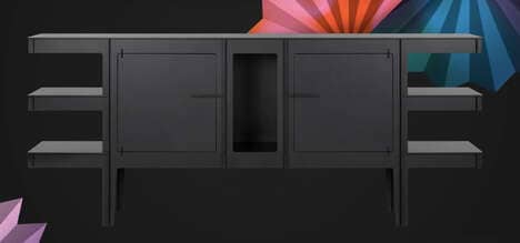 Sustainable Recycled Paper Cabinets