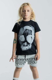 Heavy Metal-Inspired Kid
