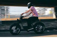 Moped-Style Electric Bikes