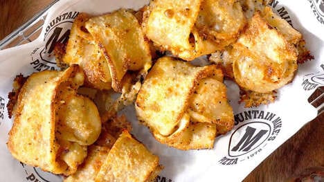 Cheesy Folded Garlic Knots