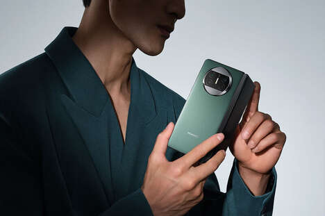 Sleek Foldable Lightweight Smartphones