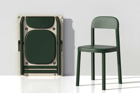 Colorful Flat-Packed Sustainable Chairs