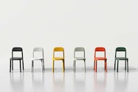 Colorful Flat-Packed Sustainable Chairs Image 3