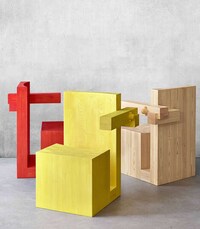 Leftover Wood-Constructed Furniture Image 2