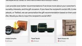 AI-Powered Gift Recommendations