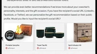 AI-Powered Gift Recommendations