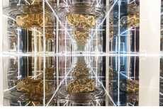 Mirrored Hall Visual Installations