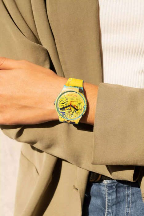 Artist-Honoring Sleek Timepieces