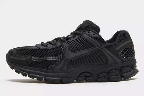 All-Black Dynamic Sneaker Models