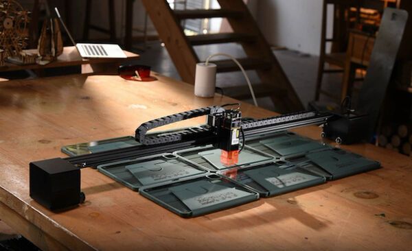 Amika—World's Most Advanced Portable 5W Laser Engraver by Amika