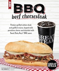 Seasonal BBQ Cheesesteak Sandwiches Image 1