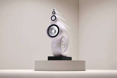 Posh Pearlescent Speaker Systems