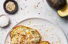 Grated Egg Toasts