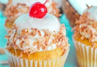 Sweet Pina Colada Cupcakes Image 1