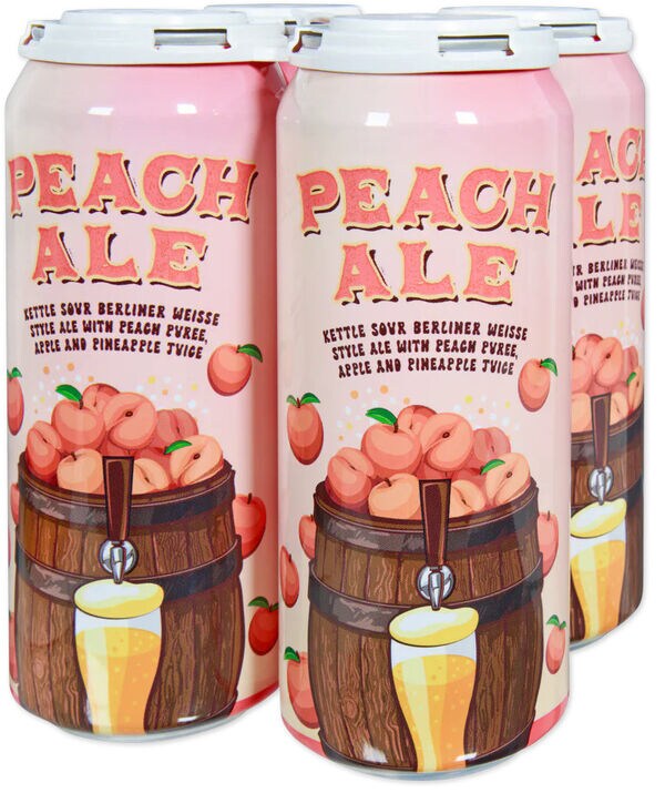 Peach Pur&eacute;e-Infused Ales