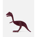 Luxe Dinosaur Leather Goods - The Bottega Veneta Intreccio Nappa Dinosaur Has a Barolo Color (TrendHunter.com)