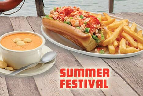 Summertime Lobster Menus