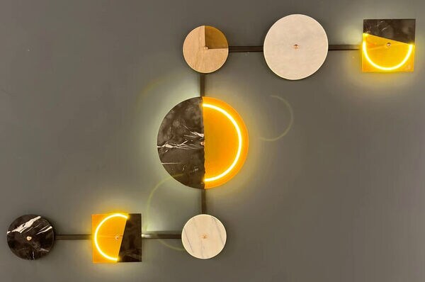 Modern Marble Waste Lamps