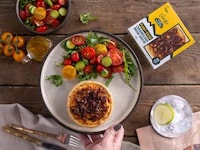 Miniature Eggless Quiches