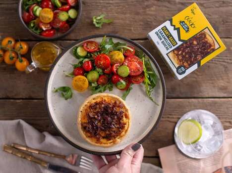 Miniature Eggless Quiches