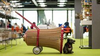 Rollable Bell-Shaped Dog Kennels Image 1