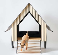 Bauhaus-Inspired Mobile Doghouses Image 3