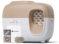 Automated Odor-Trapping Litter Boxes Image 1