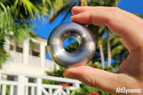 Machined Metallic Topology Toys