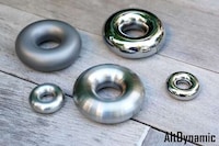 Machined Metallic Topology Toys Image 2