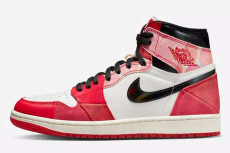 Superhero-Inspired Vibrant Footwear