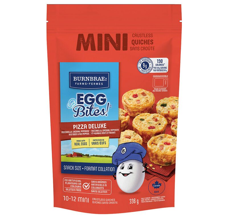 Pizza-Flavored Egg Bites