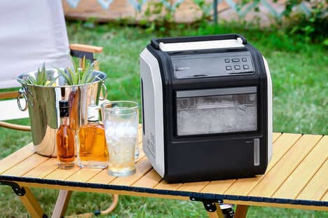 Battery-Powered Ice Makers