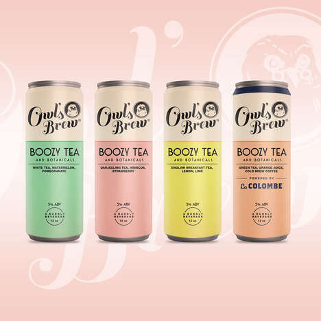 Canned RTD Tea Cocktails