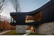 Landscape-Honoring Modern Homes