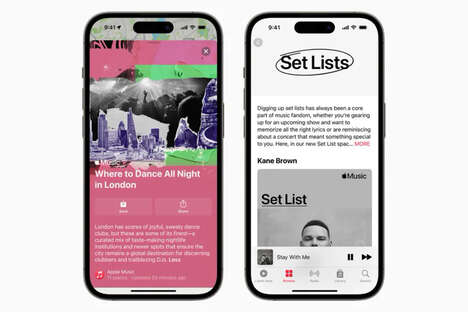 App-Assistive Concert Discoveries