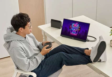 Highly Adjustable Portable Displays