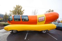 Hot Dog-Themed Mascot Cars Image 1