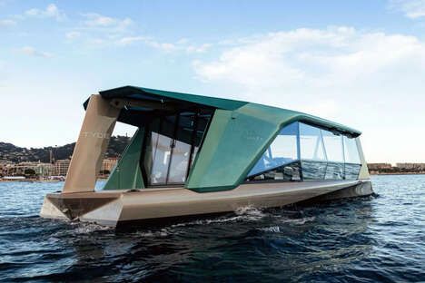 Luxe Electric Hydrofoil Yachts