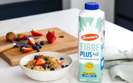 Fiber-Enriched Milk Products
