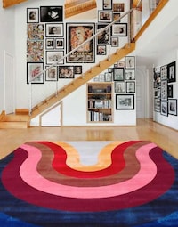 Flower-Inspired Vibrant Rugs Image 2
