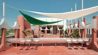 Curved Brick Rooftop Structures Image 3