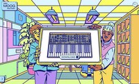 Celebratory Colorful Synth Websites Image 2