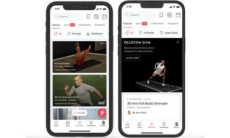 Workout App Software Upgrades