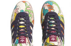 Colorful Cordoroy Crep Sneakers